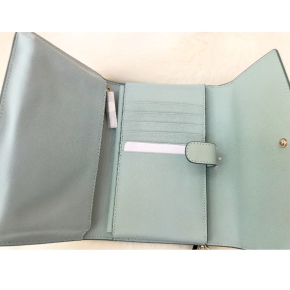 Kate Spade ♠️ NWT Mint Crossbody Bag/Wallet - Picture 8 of 8